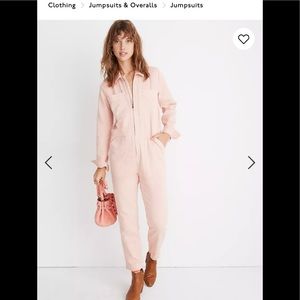 Madewell Zip-Front Coverall Jumpsuit